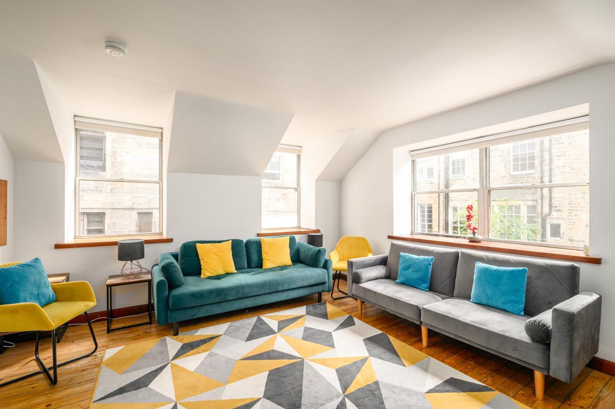 Bright - Central - Sleeps 10 Edinburgh Luaran gambar